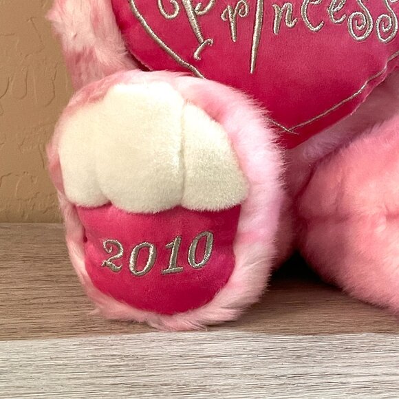 Dan Dee 2010 Collectors Choice Princess Sweetheart Pink Teddy Bear Plush - Picture 2 of 7